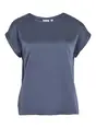 VILA VIELLETTE S/S SATIN TOP - NOOS