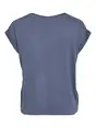 VILA VIELLETTE S/S SATIN TOP - NOOS