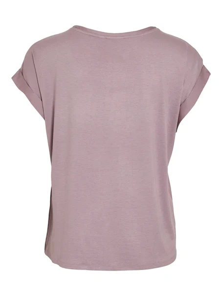 VILA VIELLETTE S/S SATIN TOP - NOOS