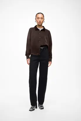 VILA VIENNA RAVENNA L/S BALLOON SHIRT -