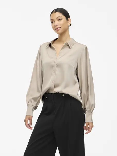 VILA VIENNA RAVENNA L/S BALLOON SHIRT -