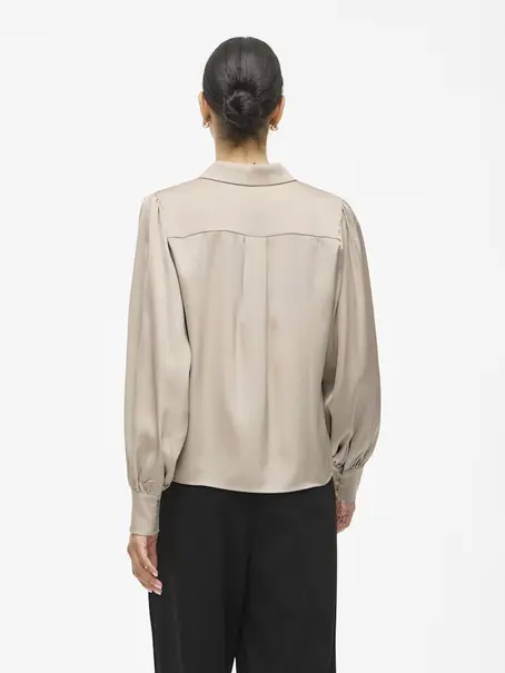 VILA VIENNA RAVENNA L/S BALLOON SHIRT -