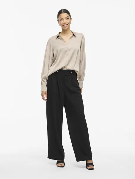 VILA VIENNA RAVENNA L/S BALLOON SHIRT -