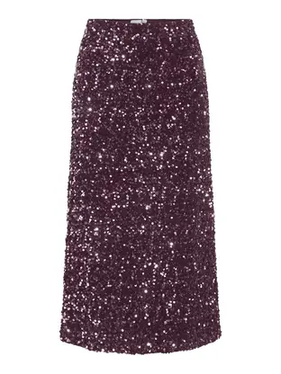 VILA VIFAITH HW MIDI SEQUIN SKIRT/1