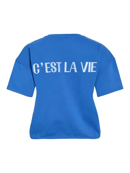 VILA VIFRANNE S/S SWEAT TOP/KA