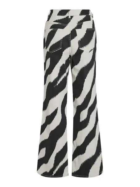 VILA VIFREYA ZEMSA HW WIDE PRINTED JEANS