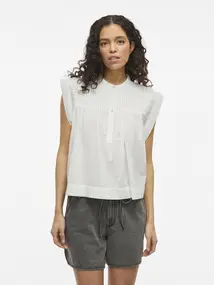 VILA VIKATINKA S/L SHORT SHIRT