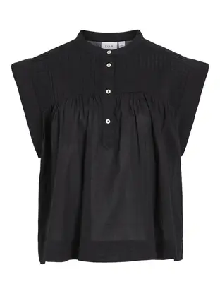 VILA VIKATINKA S/L SHORT SHIRT