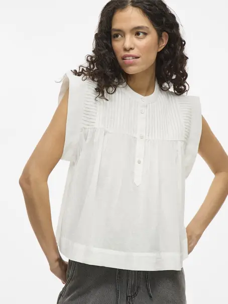 VILA VIKATINKA S/L SHORT SHIRT