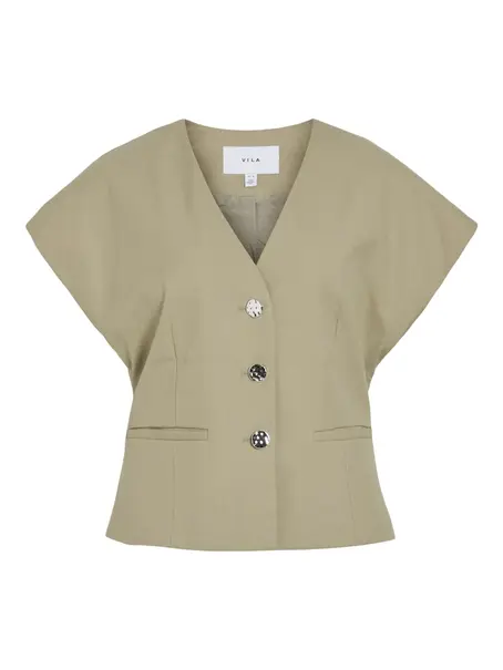 VILA VIKEEP V-NECK S/S BLAZER