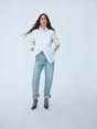 VILA VIKELLY JAF HW STRAIGHT JEANS-NOOS