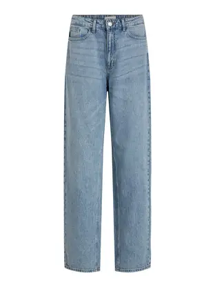 VILA VIKELLY JAF HW STRAIGHT JEANS-NOOS