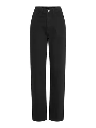VILA VIKELLY JAF HW STRAIGHT JEANS-NOOS