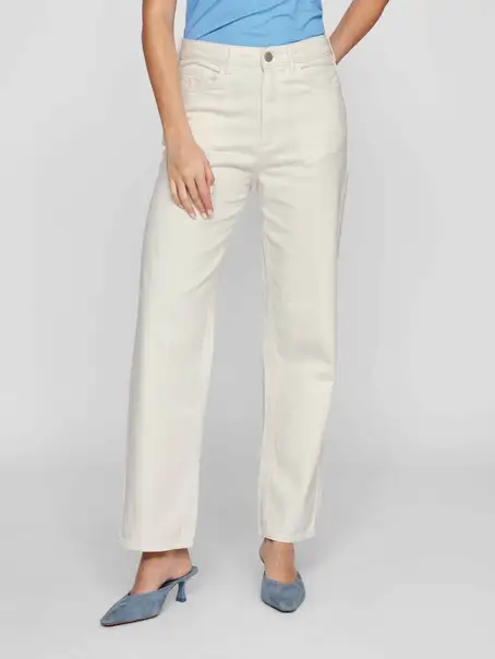 VILA VIKELLY JAF HW STRAIGHT JEANS-NOOS