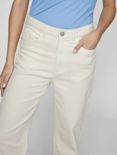 VILA VIKELLY JAF HW STRAIGHT JEANS-NOOS