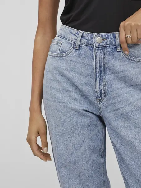 VILA VIKELLY JAF HW STRAIGHT JEANS-NOOS