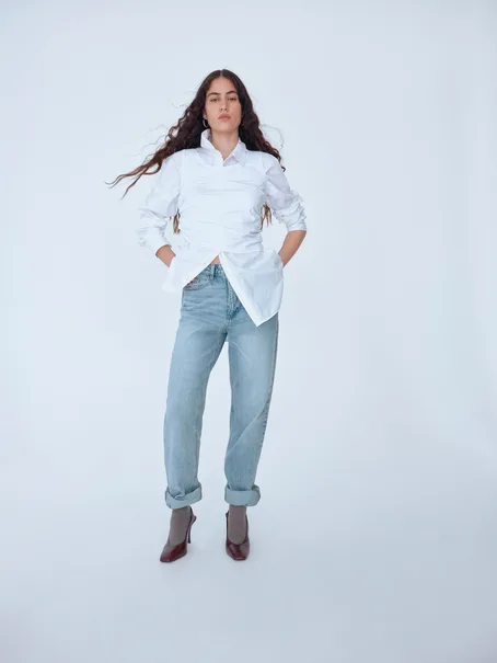 VILA VIKELLY JAF HW STRAIGHT JEANS-NOOS
