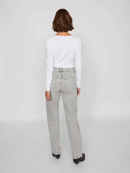 VILA VIKELLY JAF HW STRAIGHT JEANS-NOOS