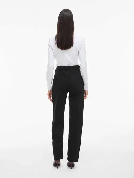 VILA VIKELLY JAF HW STRAIGHT JEANS-NOOS