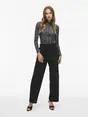 VILA VILEOA L/S HIGH NECK TOP - NOOS
