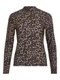 VILA VILEOA L/S HIGH NECK TOP - NOOS