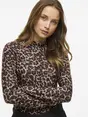VILA VILEOA L/S HIGH NECK TOP - NOOS