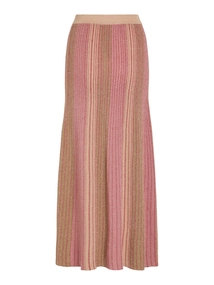 VILA VIMELVINA GLITTER KNIT ANKLE SKIRT