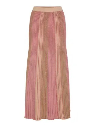 VILA VIMELVINA GLITTER KNIT ANKLE SKIRT