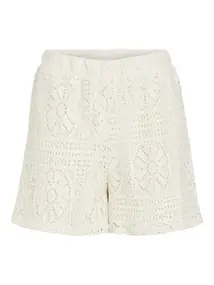 VILA VIMERINDA CROCHET HW SHORTS