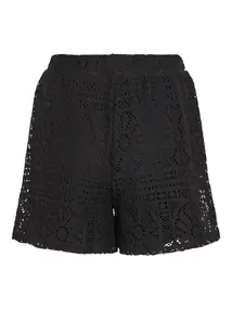 VILA VIMERINDA CROCHET HW SHORTS