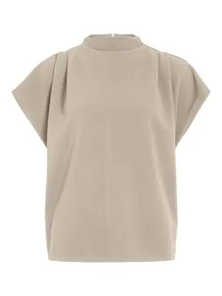 VILA VIMERLANO FUNNELNECK S/S TOP
