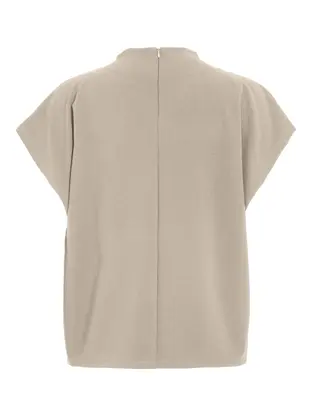VILA VIMERLANO FUNNELNECK S/S TOP