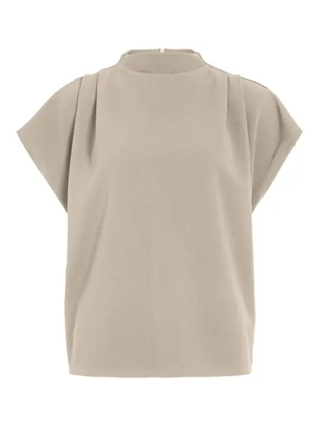 VILA VIMERLANO FUNNELNECK S/S TOP