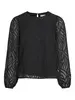 VILA VIMIKA O-NECK L/S TOP - NOOS