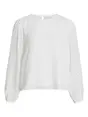VILA VIMIKA O-NECK L/S TOP - NOOS