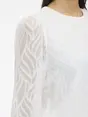VILA VIMIKA O-NECK L/S TOP - NOOS