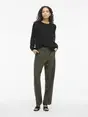 VILA VIMIKA O-NECK L/S TOP - NOOS