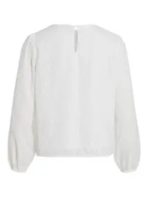 VILA VIMIKA O-NECK L/S TOP - NOOS