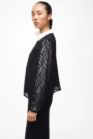 VILA VIMIKA O-NECK L/S TOP - NOOS