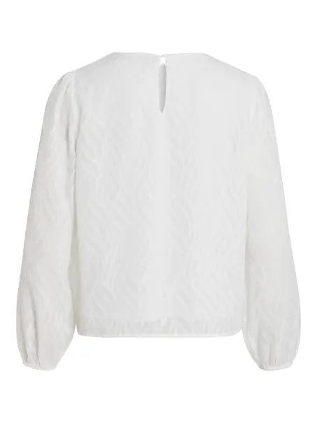 VILA VIMIKA O-NECK L/S TOP - NOOS