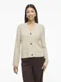 VILA VIMIRAZ V-NECK L/S KNIT CARDIGAN/PB