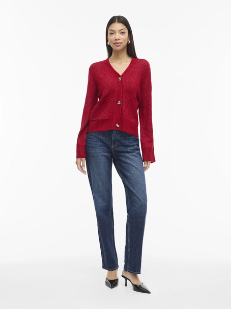 VILA VIMIRAZ V-NECK L/S KNIT CARDIGAN/PB