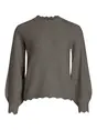 VILA VINIKOLINA O-NECK L/S KNIT TOP - NO