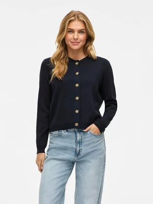 VILA VIOSTRIA O-NECK L/S CARDIGAN - NOOS