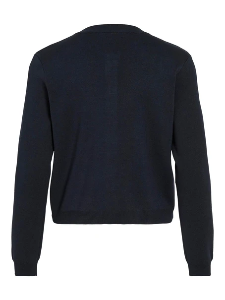 VILA VIOSTRIA O-NECK L/S CARDIGAN - NOOS