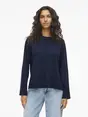 VILA VIOSTRIA O-NECK L/S KNIT TOP-NOOS