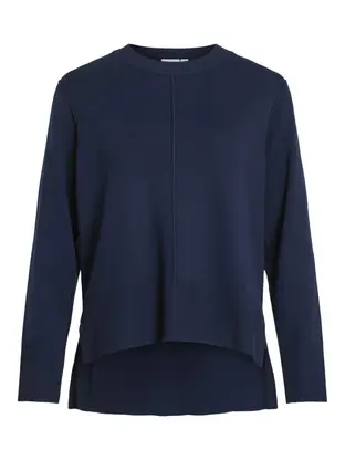 VILA VIOSTRIA O-NECK L/S KNIT TOP-NOOS
