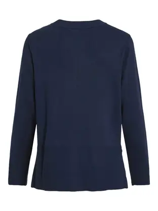 VILA VIOSTRIA O-NECK L/S KNIT TOP-NOOS