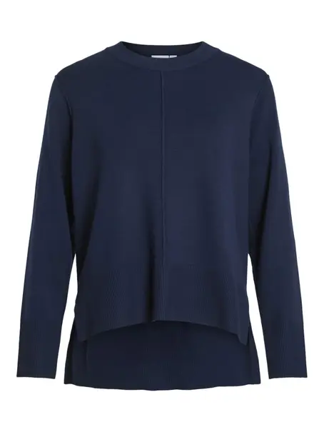 VILA VIOSTRIA O-NECK L/S KNIT TOP-NOOS