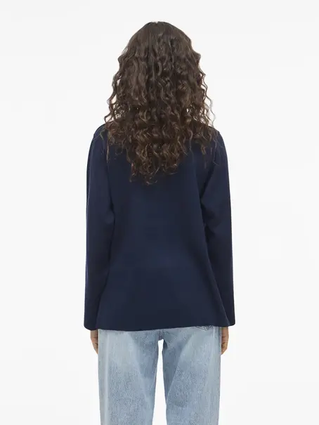 VILA VIOSTRIA O-NECK L/S KNIT TOP-NOOS